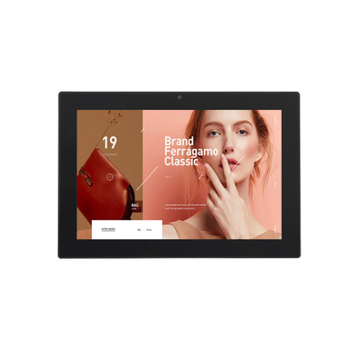 10.1inch 1280*800 Wall Mounted POE RS485 Android Tablet PC Display Iklan yang Disesuaikan