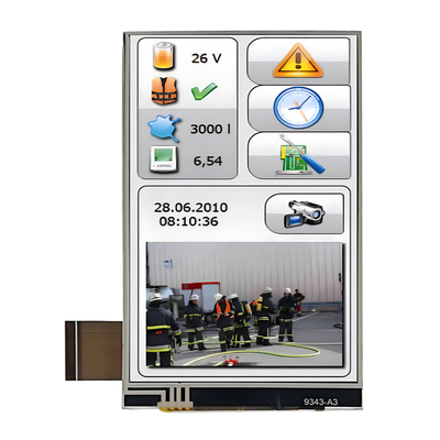 480x800 IPS TFT LCD Screen SPI RGB 24 Bits Antarmuka 4&quot; 3,97 Inci