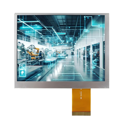 5.6 inci Diagonal TFT LCD Display Module AT056TN52 V.3 Kompatibel 640x480 Industrial Display Kecerahan 250 cd/m2 Wide Temp