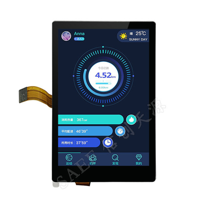 480x854 IPS 4.3 Inch TFT LCD Display Module NT35512 antarmuka MIPI