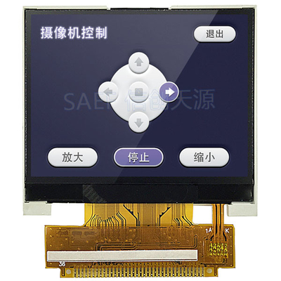 Layar Sentuh LCD Medis 320x240 2,3 Inch ILI9342C MCU 8bit Antarmuka 36 Pin