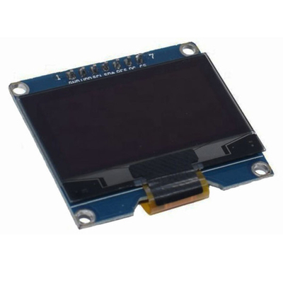 1.54 inci OLED Display Module 128x64 Resolusi SPI Interface Kontras Tinggi Konsumsi daya rendah
