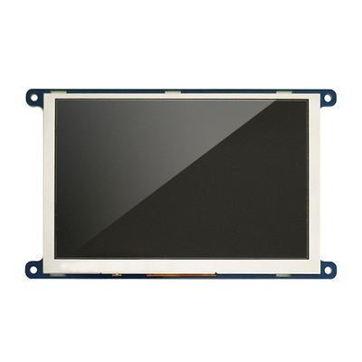 Antarmuka Serial SPI 5 Inch TFT LCD Display 800x480 Dots IPS Automotive Grade