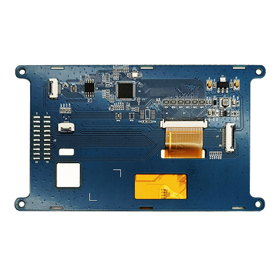 Antarmuka Serial SPI 5 Inch TFT LCD Display 800x480 Dots IPS Automotive Grade