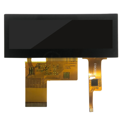 480x128 3,9 Inch RGB TFT LCD Module Dengan Layar Sentuh Kapasitif 40 Pin