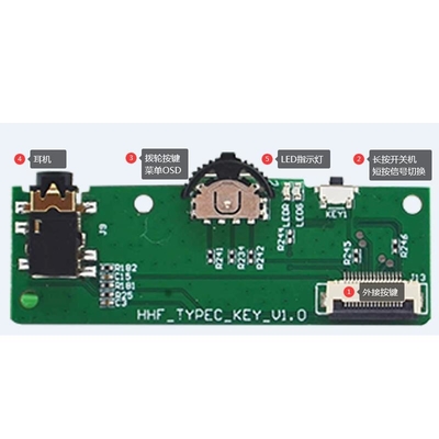 15.6 Inch HDMI TFT LCD Display Control Module Dengan Built In TYPE C Function