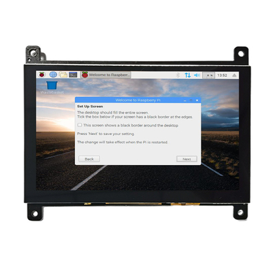 HDMI Kompatibel Dengan Raspberry Pi4 5 Inch TFT LCD Display 800x480 Dots Dengan CTP