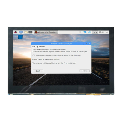 CTP 4.3 Inch HDMI Raspberry Pi Dsi Display 800x480 Sudut Pandang Penuh