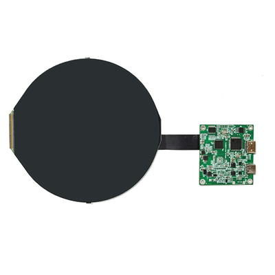HDMI Kompatibel Untuk Raspberry Pi4 5 Inch Round LCD Display 1080x1080 CTP