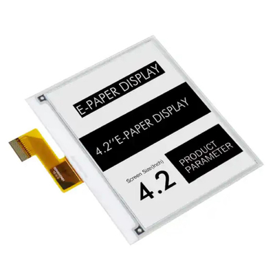 400x300 titik 4,2 Inch Static 3 warna E-Ink Screen E-Paper Label Ultra-Low Power E-Paper