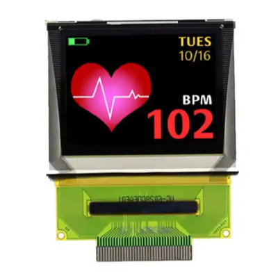 Full Color 1.45 Inch AMOLED Display UG-6028GDEEF01 SSD1333 Controller 160x128 Passive Matrix 30 Pin ZIF Connection Untuk Perangkat Medis