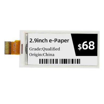 2.9 Inch ESL Elektronik Epaper Display Eink Digital Harga Tag Label Rak
