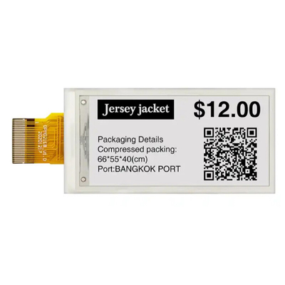 2.9 Inch ESL Elektronik Epaper Display Eink Digital Harga Tag Label Rak