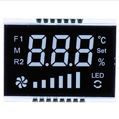 Panel LCD TN khusus, LCD Meter Dengan Tegangan, Arus, Suhu, Karakter/Segmen Daya