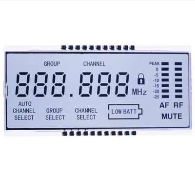 Panel LCD TN khusus, LCD Meter Dengan Tegangan, Arus, Suhu, Karakter/Segmen Daya