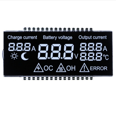 Panel LCD TN khusus, LCD Meter Dengan Tegangan, Arus, Suhu, Karakter/Segmen Daya