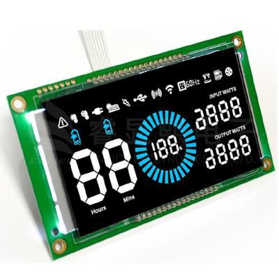HT1621 Controller Segment Code LCD Display Module, Sesuaikan Segmen LCD Display Dengan Lampu Belakang