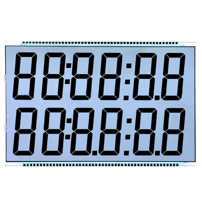 Metal Pin LCD Panel Display TN HTN STN FSTN Tipe Segmen Digital Display