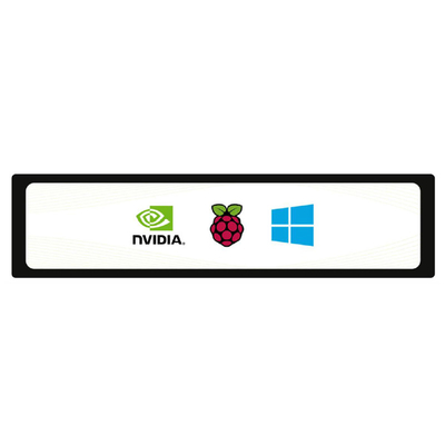11.9 Inch Stretched HD Capacitive Touch Monitor Mendukung Raspberry Pi Jetson Nano dan Windows dengan Kecerahan yang Bisa Disesuaikan
