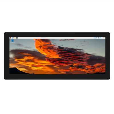 Strip Bar LCD 12,3 Inch Automotive Grade Display Dengan CTP, HDMI Interface Mendukung Raspberry Pi, Windows, Jetson Nano