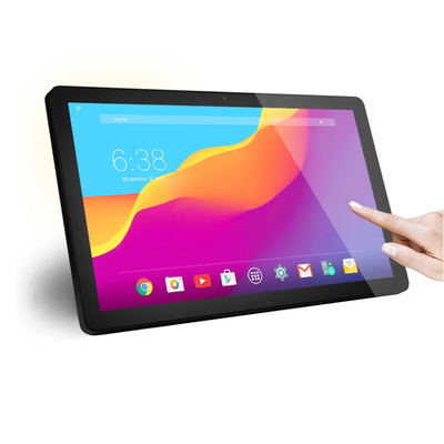 21.5 Inch Wall Mounted Touch Screen Monitor RK3399 Powered Android 11 Tablet PC Dengan RJ45 Poe Power RFID Dan Kemampuan NFC