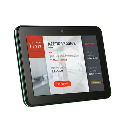 Android All-In-One 10,1 Inch Multi-Touch Screen Advertising Player 1280*800 Dengan Lampu Warna