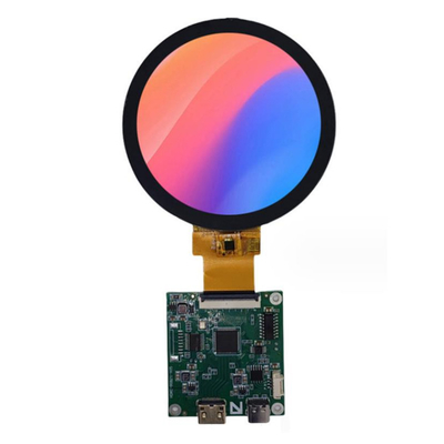 Automotive Grade 4 Inch 720 X 720 Titik Bulat TFT LCD Display Antarmuka MIPI 1000nits
