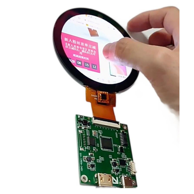 HDMI TFT LCD Display 4 Inch Bulat, Lingkaran TFT LCD 4 &quot;Dengan Antarmuka MIPI