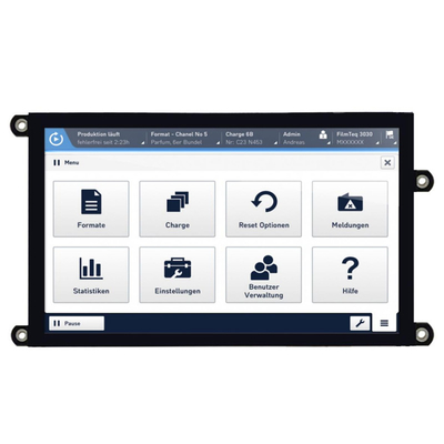 5 inci TFT LCD Display China Produsen 800*480 IPS RGB Interface Dengan PCAP