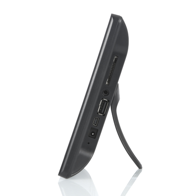 10 Inch Wall Mounted Android Advertising Display Dengan 1280x800 Multi Touch Wifi POE RJ45 Port LCD Monitor