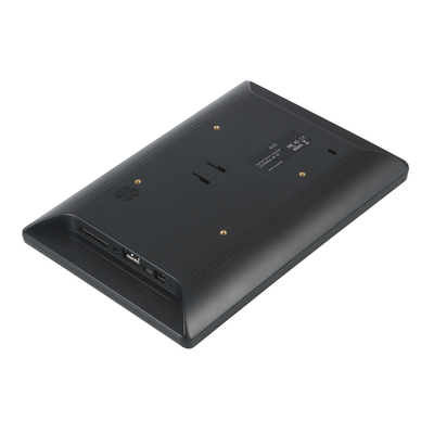 10 Inch Wall Mounted Android Advertising Display Dengan 1280x800 Multi Touch Wifi POE RJ45 Port LCD Monitor