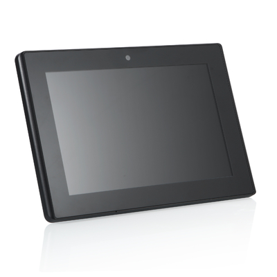 10 Inch Wall Mounted Android Advertising Display Dengan 1280x800 Multi Touch Wifi POE RJ45 Port LCD Monitor