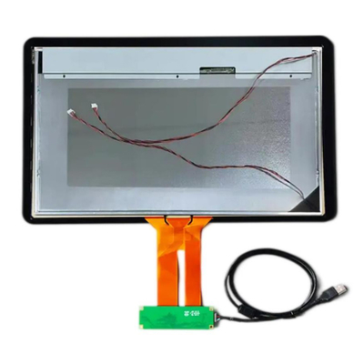 PCAP TFT Display 21.5 Inch FHD 1920*1080 Resolusi, LVDS 21.5 Inch TFT LCD Display Dengan Dibangun-di LED Backlight Driver