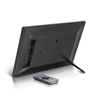 7 Inch Digital Photo Frame dengan Button untuk Iklan dengan Fitur Video Loop