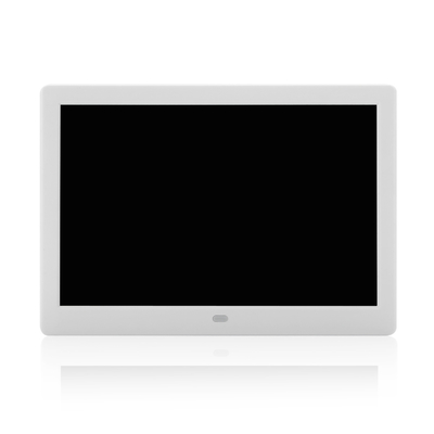 Tembok dipasang 10.1 Inch Digital Photo Frame 1280x800 IPS Screen Otomatis Rotasi Gambar Dan Video Fungsi