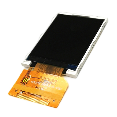 1.8 Inch Industrial TFT Display 128x160 Dots 16 Bit Interface Dengan Lampu Belakang LED Putih