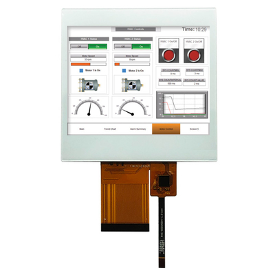 3.5&quot; TFT LCD Touch Screen Display RGB 320x240 Landscape 54 Pin Dengan Capacitive Touch Screen