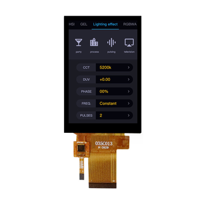 3.5 inci TFT LCD Display dengan ILI9488 MCU Interface,3.5 inci Kapasitif Panel Sentuh TFT LCD Display