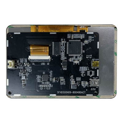 5" Raspberry Pi kompatibel HDMI TFT layar sentuh 800x480 IPS