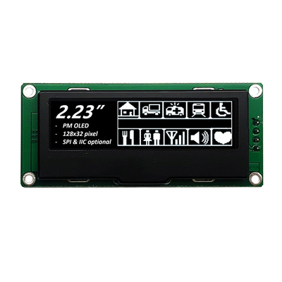 128x32 Dot OLED Graphic Display Module 2.23 Inch SPI Interface