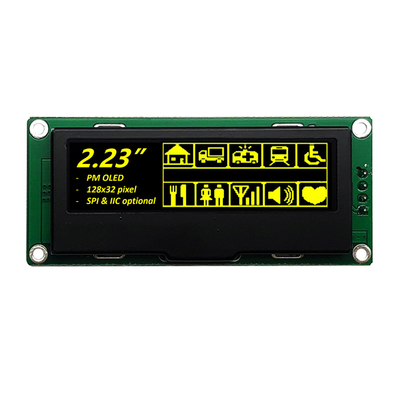 128x32 Dot OLED Graphic Display Module 2.23 Inch SPI Interface