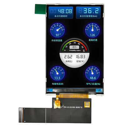 3.5 &quot;Inch TFT LCD Display Modul 320x480 HVGA IPS sudut pandang penuh dengan antarmuka RGB/MCU/SPI modul layar TFT Lcd