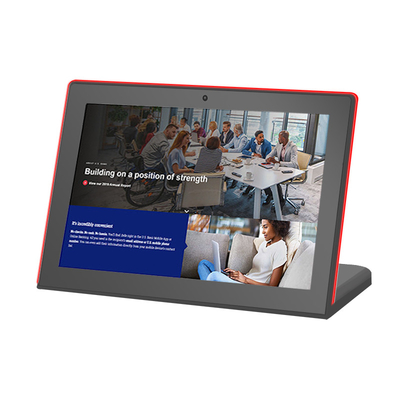 Desktop Android Tablet PC Tipe L Potret 10,1 Inch RK3568 Layar sentuh Sistem Pemesanan POS