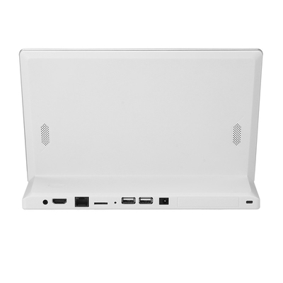 Profesional L-Shaped 10,1 Inch Portrait Android Touch Screen Display dengan RJ45 POE dan HDMI untuk aplikasi bisnis