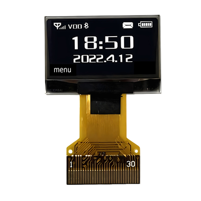 Low Cost 0,96 Inch OLED Display 128X64 IIC I2C SPI 8080 Antarmuka 30 Pin ZIF FPC