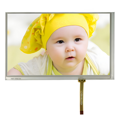 Layar TFT Industri 7 Inch 40 Pin 800x480 RGB Antarmuka Dengan Layar Sentuh Resistif