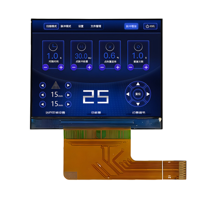 2 inci IPS TFT LCD Screen Module 480x360 Titik MIPI/RGB Antarmuka Horizontal