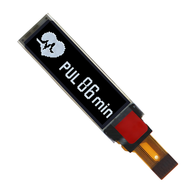 0.87 Inch Slim OLED Display Module 128x32 Pixels I2C Interface teks putih/biru