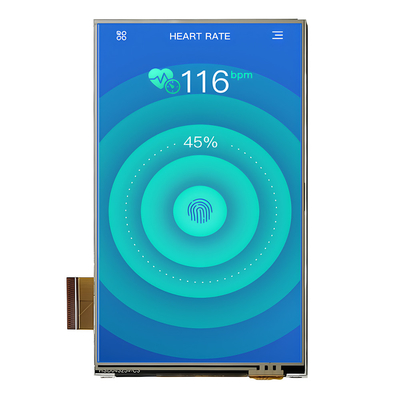 4.3 Inch 480X800 IPS TFT LCD Display Portrait Type 4.3 Inch RGB Interface TFT Screen