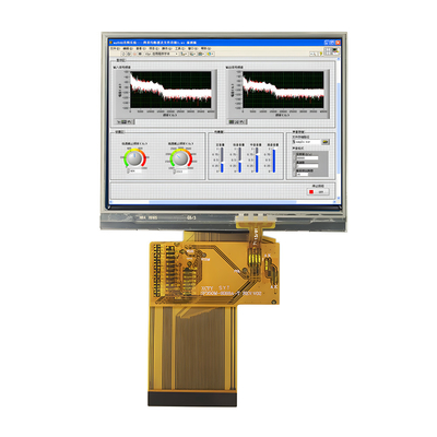 3.5 Inch TFT LCD Display Manufacturer China 320x240 Titik Resolusi RGB Interface